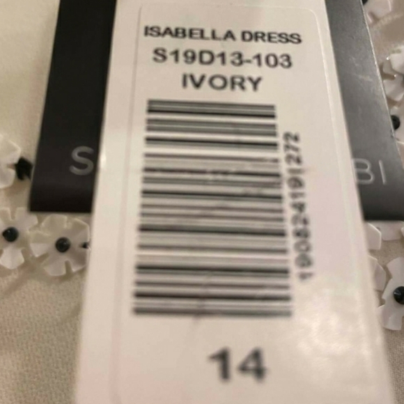 Sachin & Babi "Isabella" Floral-Check Pattern Dres - Picture 7 of 16